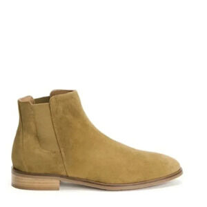 Aquatalia Rory Suede Light Brown Booties Size 9.5